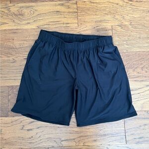 Athletic Works Men's Black Athletic Shorts